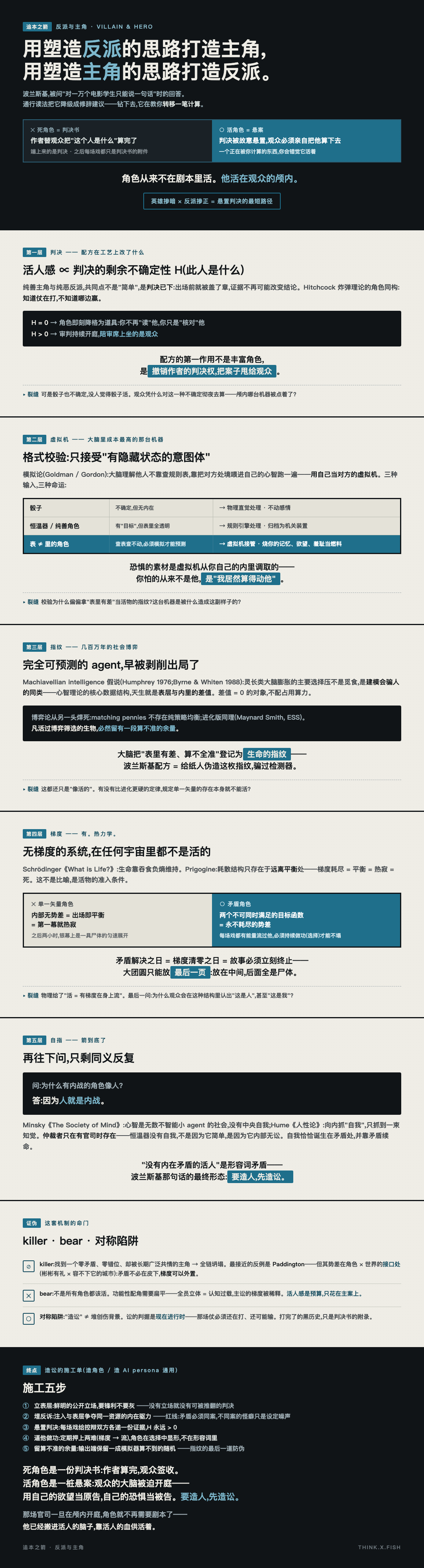 反派与主角 漫画卡